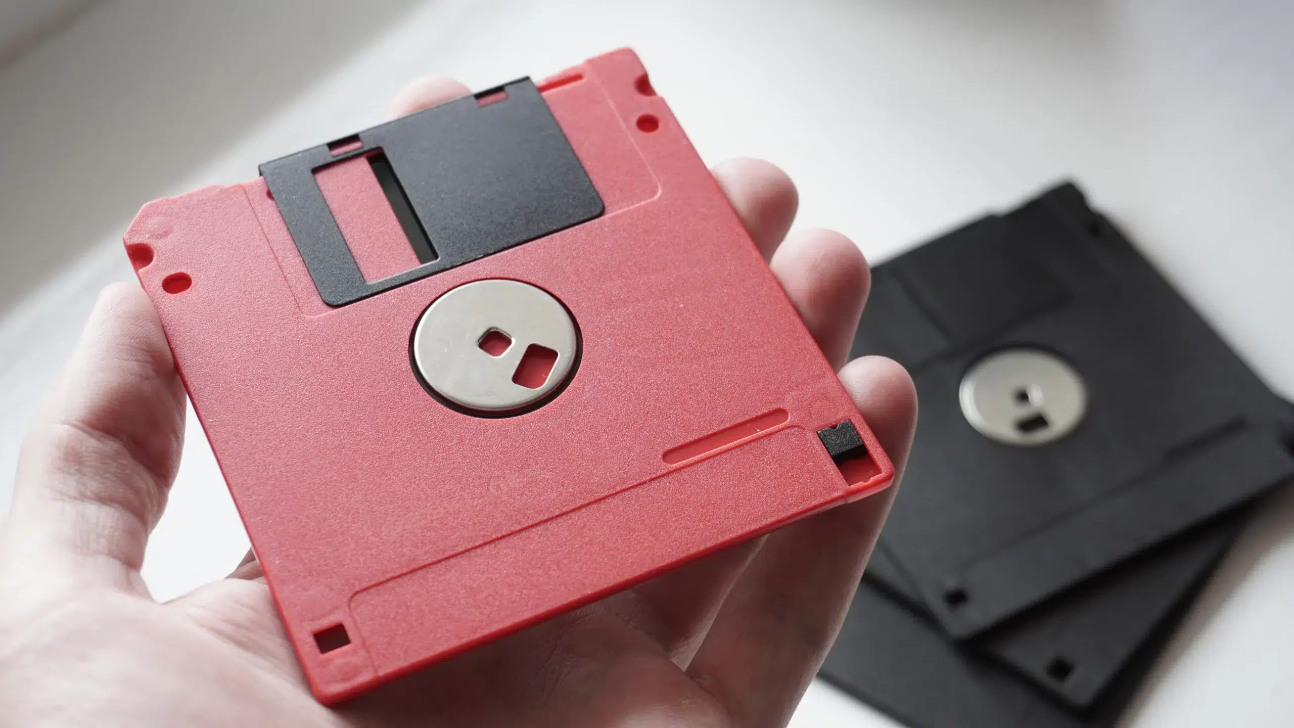 Floppy disk for storing information