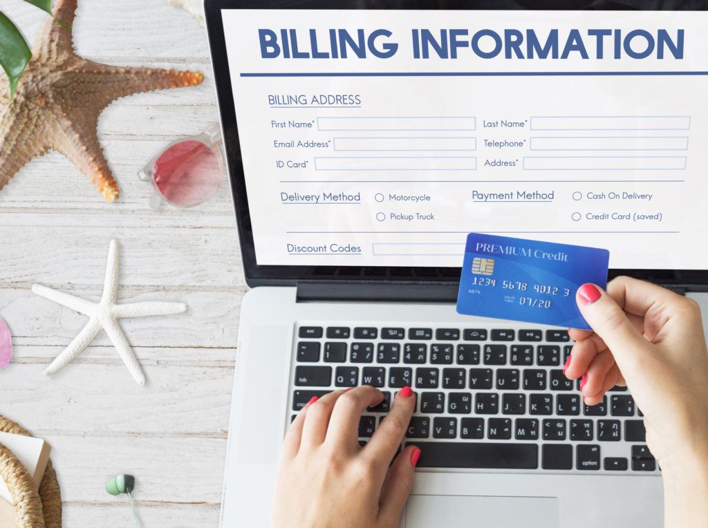 Invoice billing information form