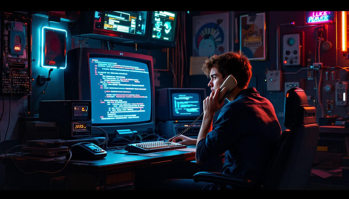 A person considering seeking professional help for phone issues.
