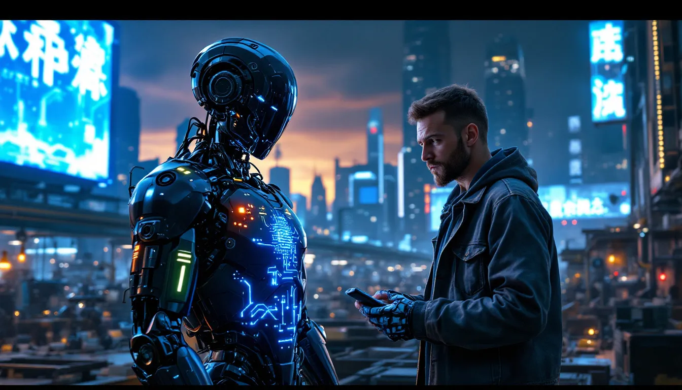 A visual representation of job replacement by AI in the job market.