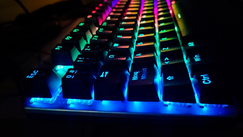 Mechanical keyboard RGB.