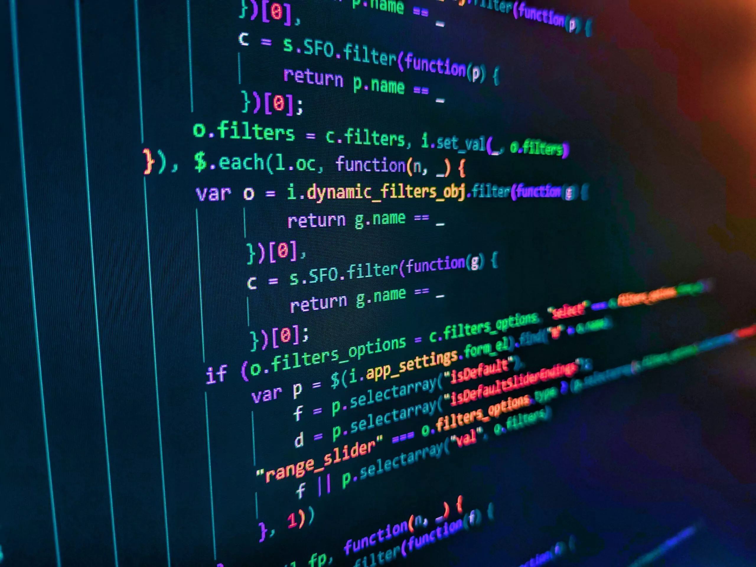 Developer software programming code. Modern application Source abstract algorithm concept. Developing programming binary code. HTML5 in editor for website development